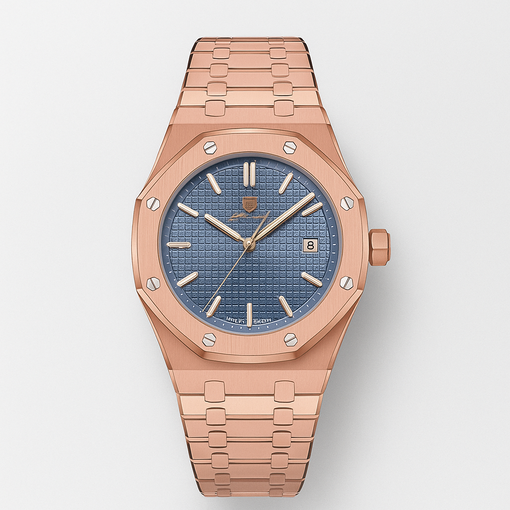 Classic 41mm Mens Stainless Steel Watch