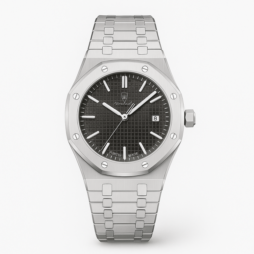 Classic 41mm Mens Stainless Steel Watch