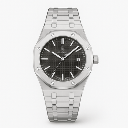 Classic 41mm Mens Stainless Steel Watch