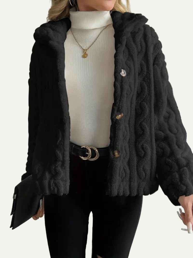 Soft Women's Fuzzy Sweater Cardigan