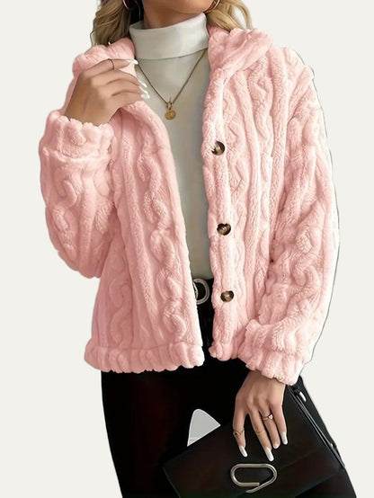Soft Women's Fuzzy Sweater Cardigan