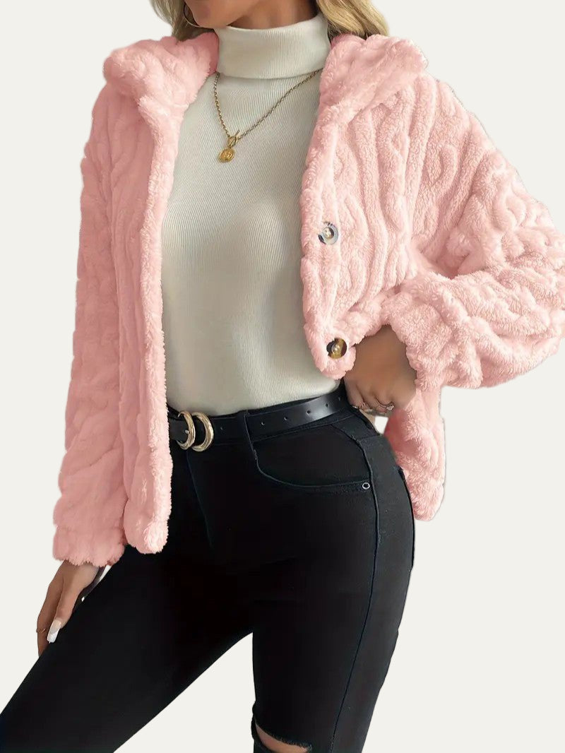 Soft Women's Fuzzy Sweater Cardigan