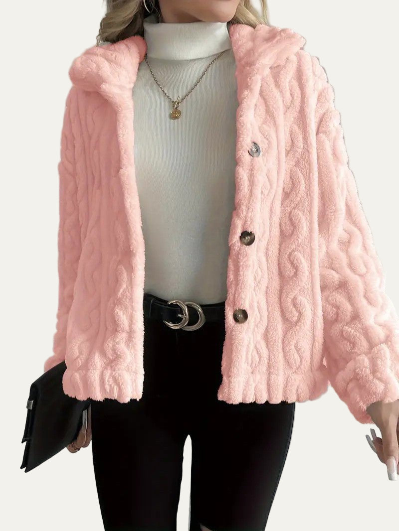 Soft Women's Fuzzy Sweater Cardigan