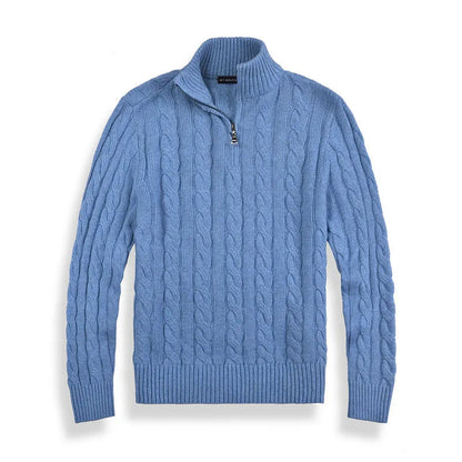 Warm Crew Neck Mens Winter Sweater