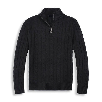 Warm Crew Neck Mens Winter Sweater