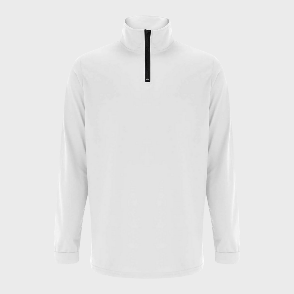 Casual Quarter Zip Men's Sweater