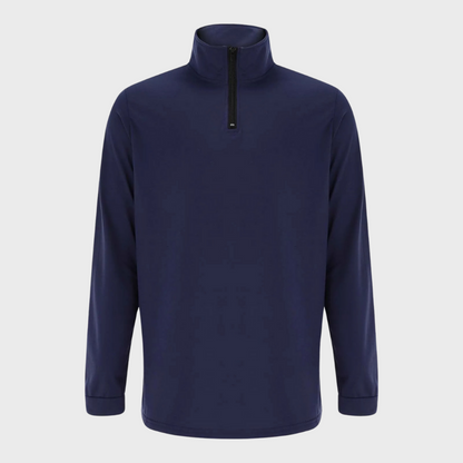 Casual Quarter Zip Men's Sweater