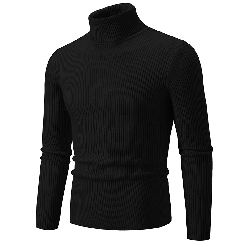 Cozy Crew Neck Men's Knit Sweater