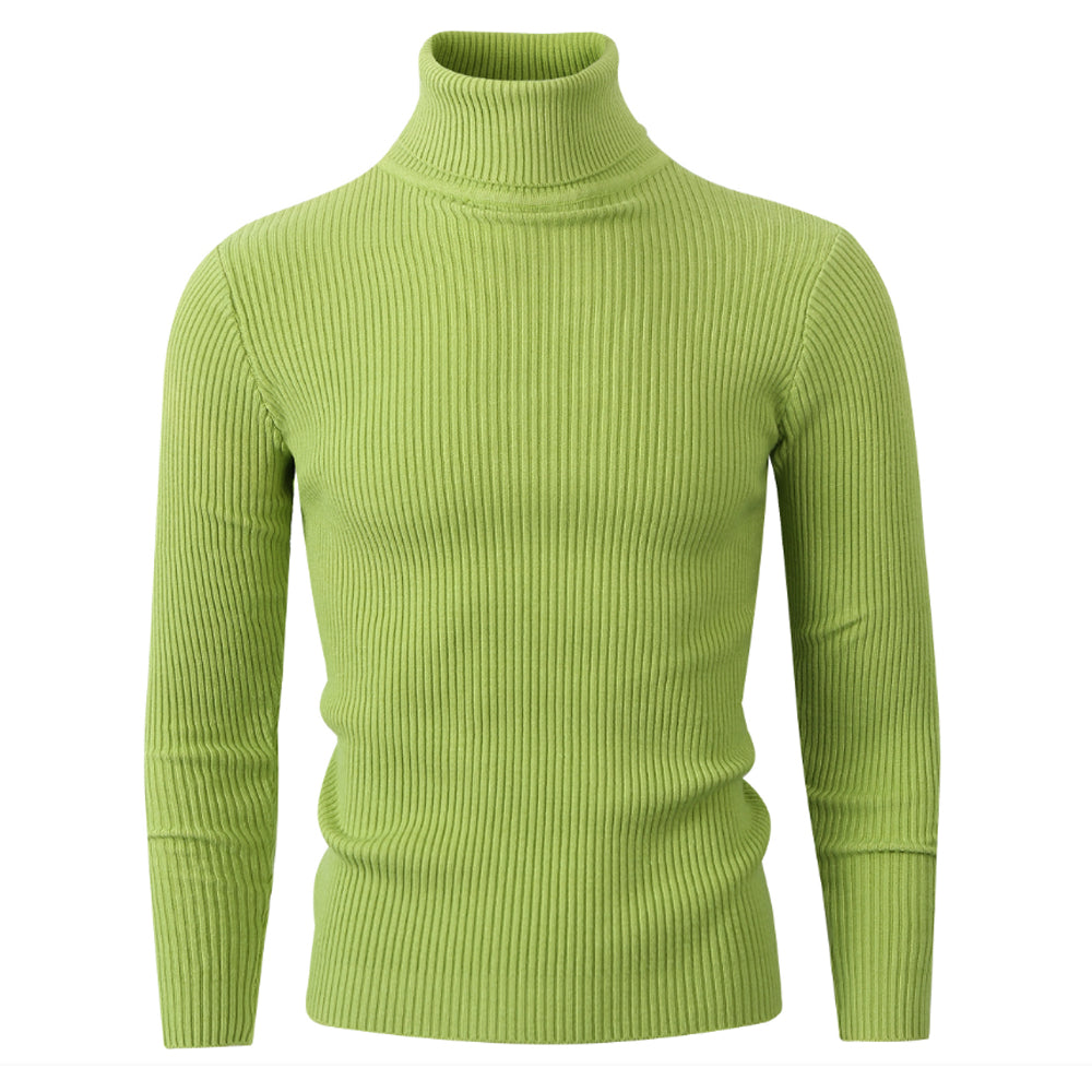 Cozy Crew Neck Men's Knit Sweater