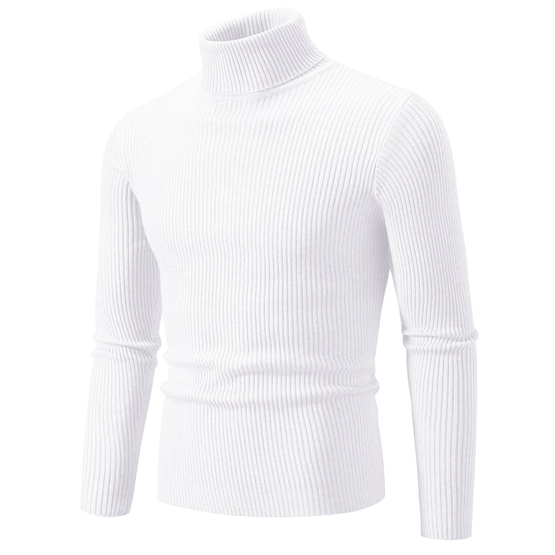 Cozy Crew Neck Men's Knit Sweater