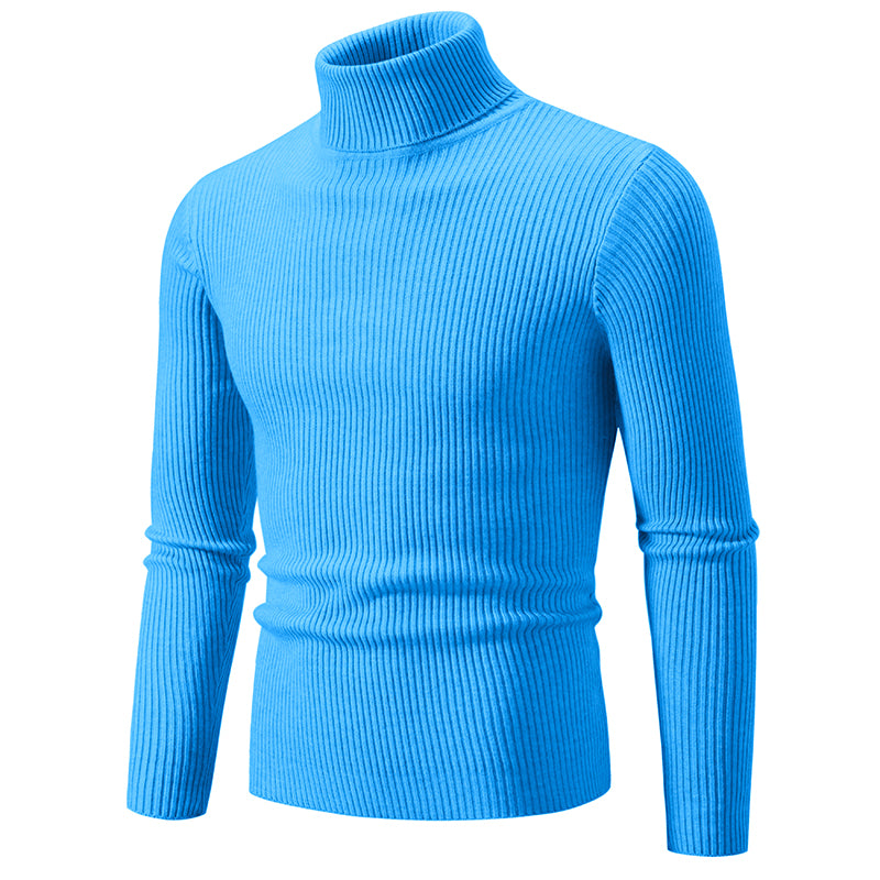 Cozy Crew Neck Men's Knit Sweater