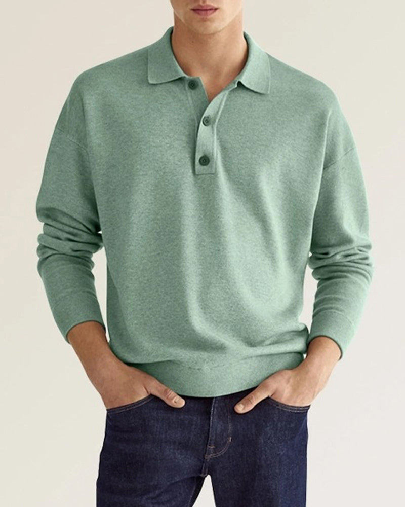 Relaxed Fit Mens Polo Shirt