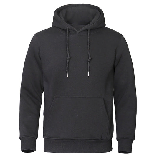 Classic Casual Mens Hooded Sweatshirt - OutfitLondon