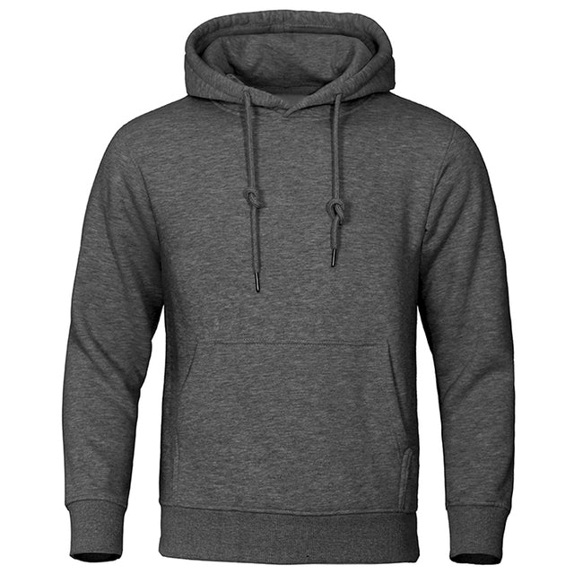 Classic Casual Mens Hooded Sweatshirt