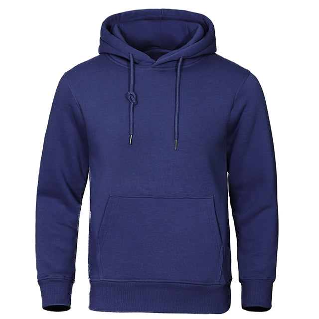 Classic Casual Mens Hooded Sweatshirt