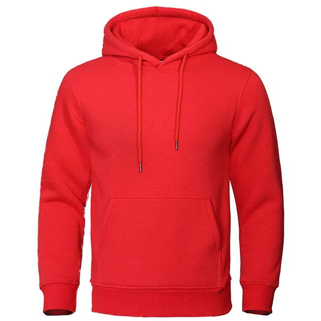 Classic Casual Mens Hooded Sweatshirt