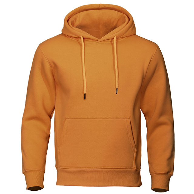 Classic Casual Mens Hooded Sweatshirt