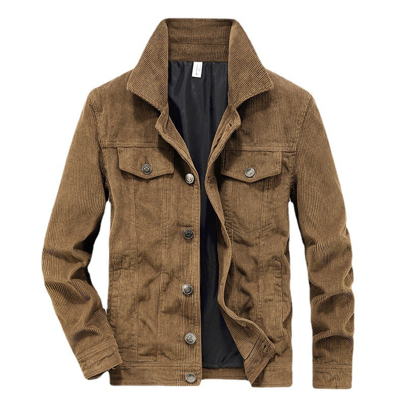 Classic Fit Corduroy Mens Jacket - OutfitLondon