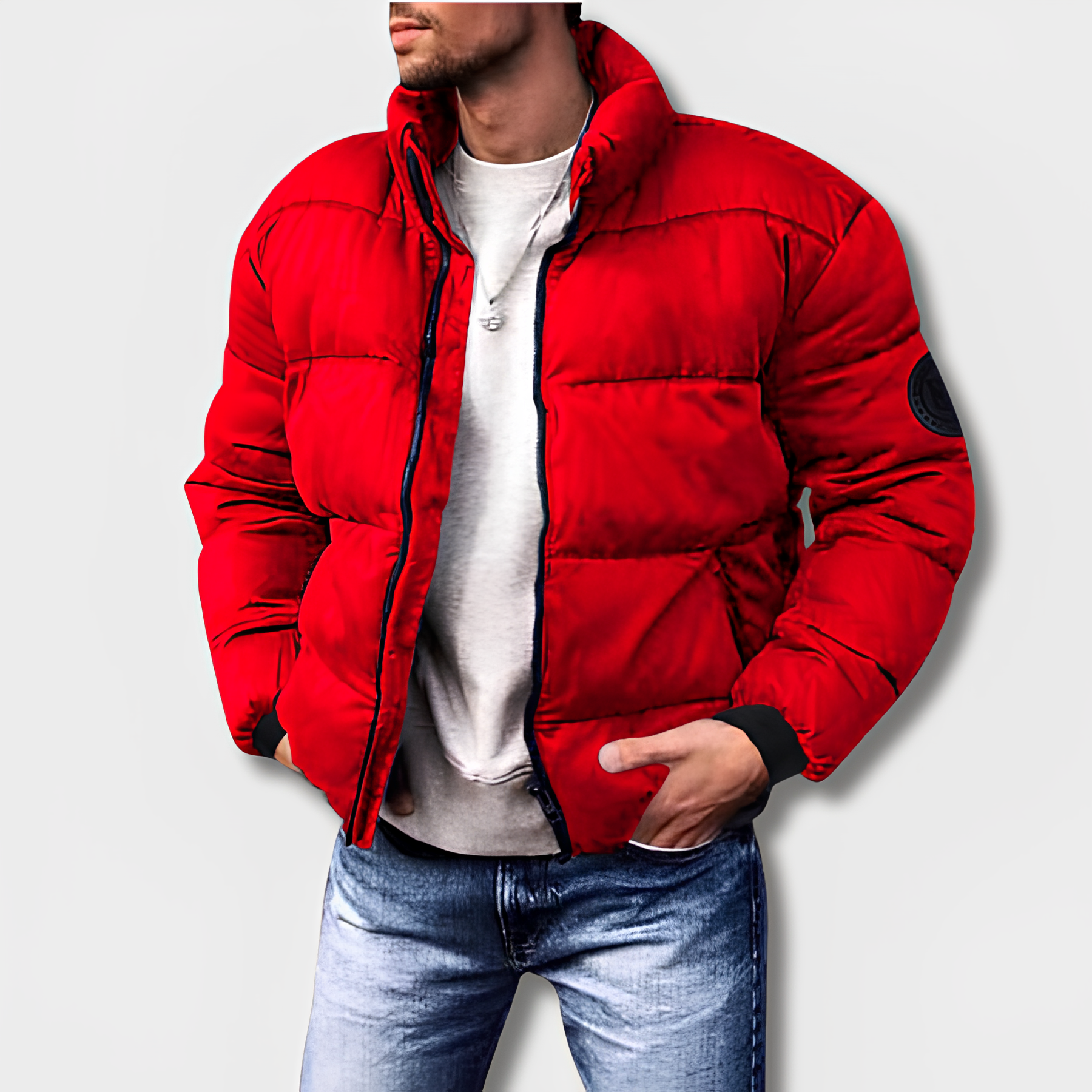 Waterproof Men's Down Parka Coat - OutfitLondon