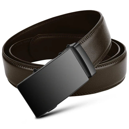 Genuine Leather Adjustable Men's Belt