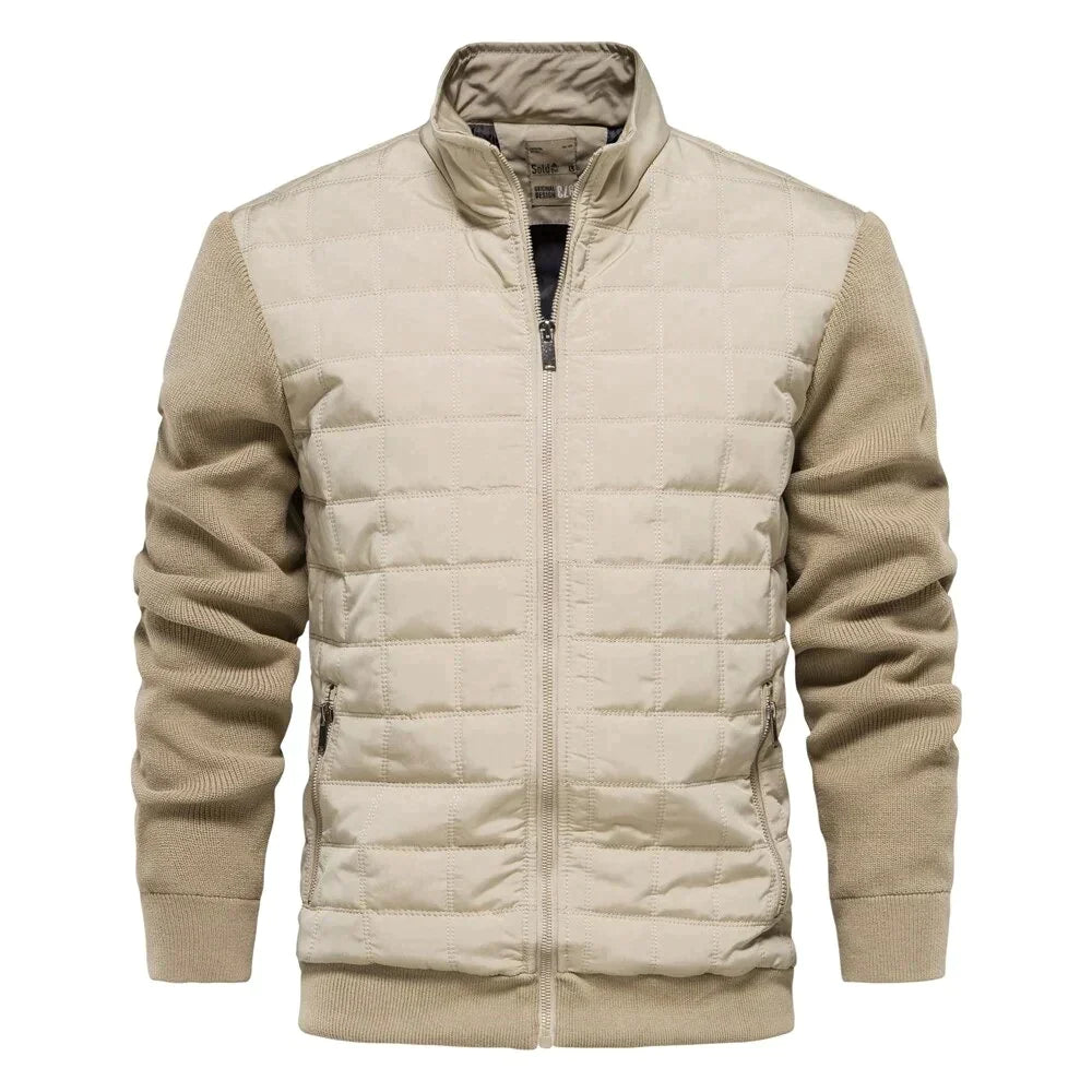 Padded Quilted Mens Winter Jacket - OutfitLondon