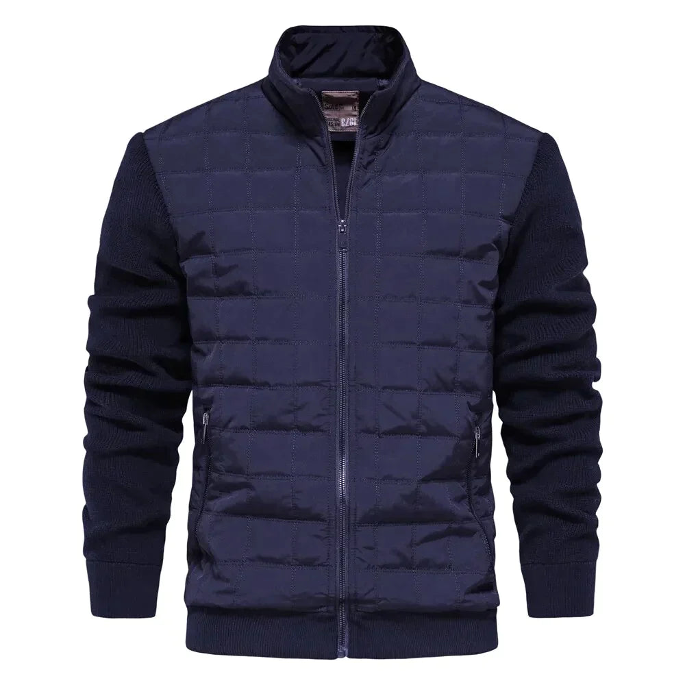 Padded Quilted Mens Winter Jacket