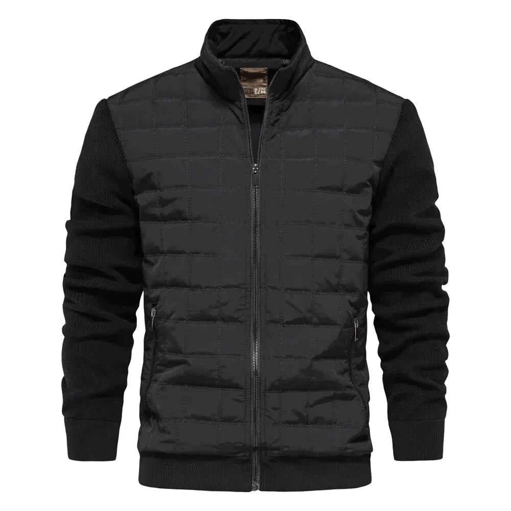 Padded Quilted Mens Winter Jacket