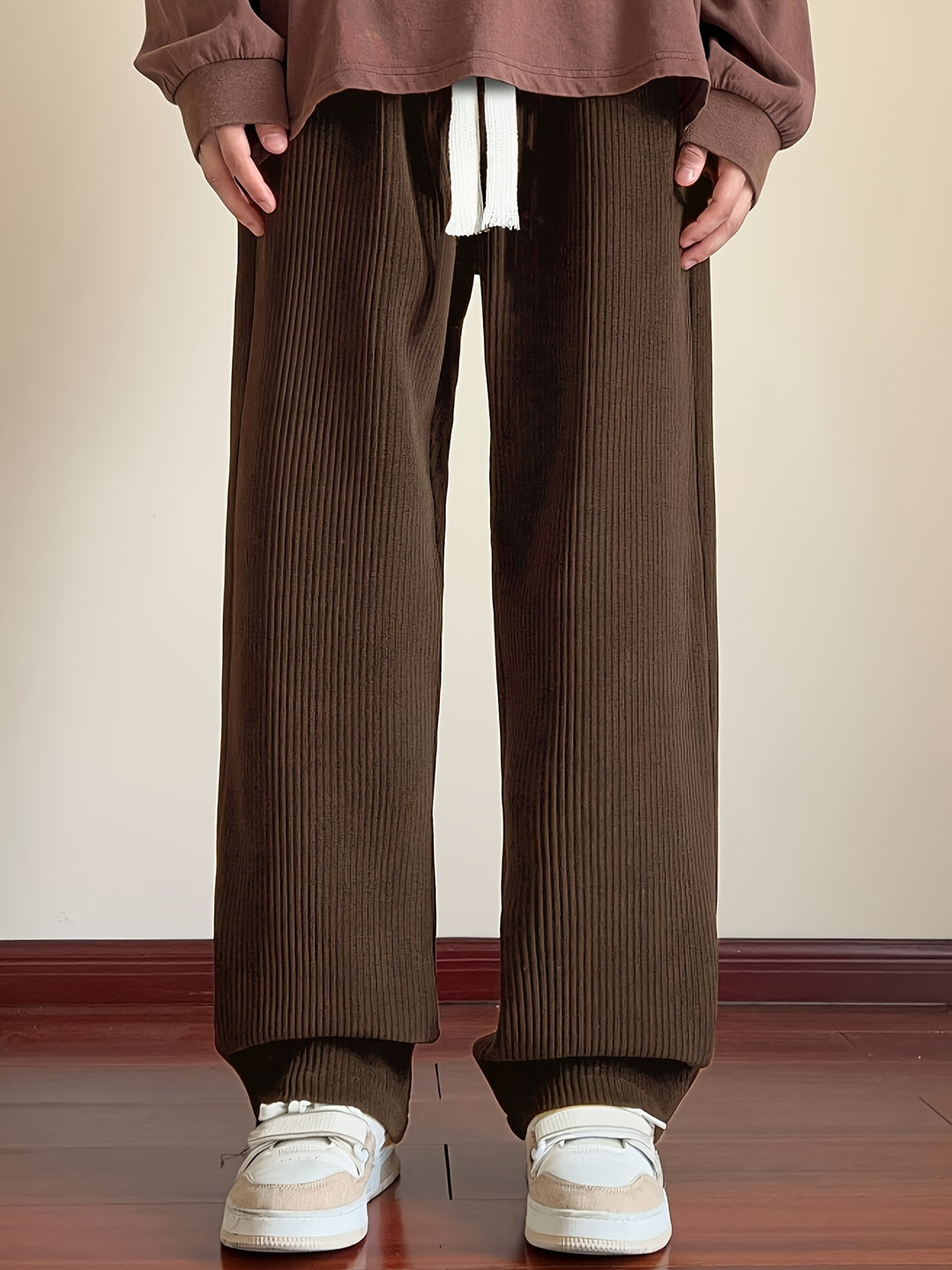Comfortable Relaxed Fit Corduroy Mens Pants