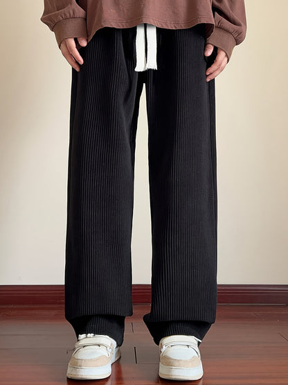 Comfortable Relaxed Fit Corduroy Mens Pants