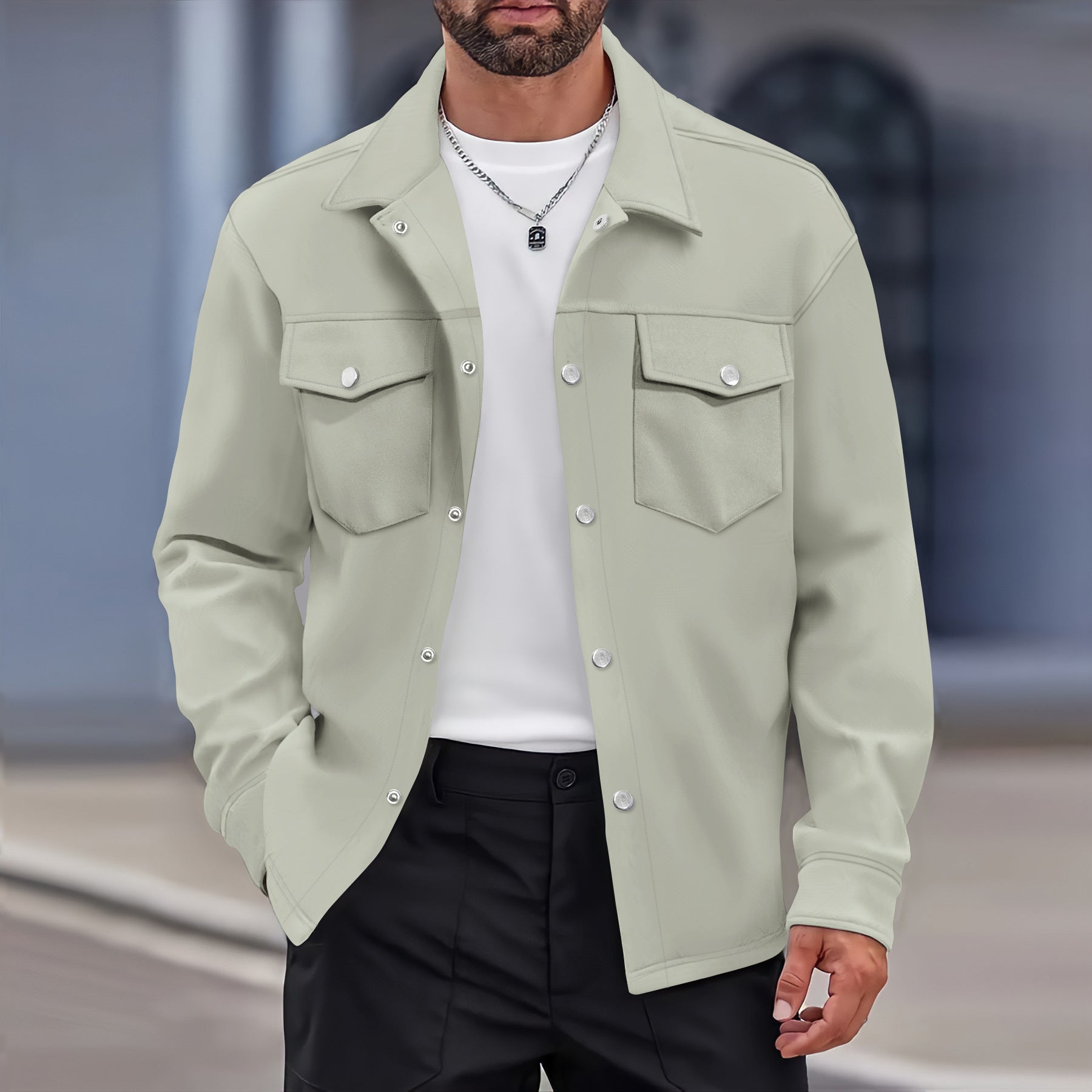 Relaxed Fit Mens Slim Jacket - OutfitLondon
