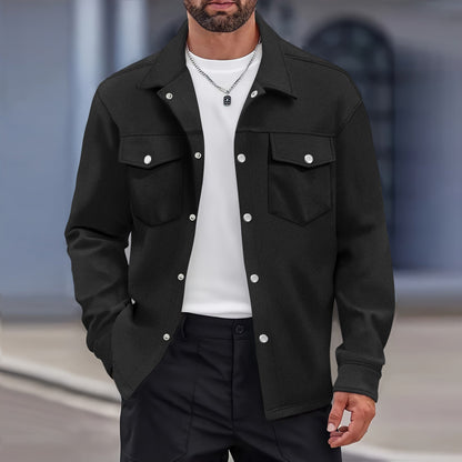 Relaxed Fit Mens Slim Jacket