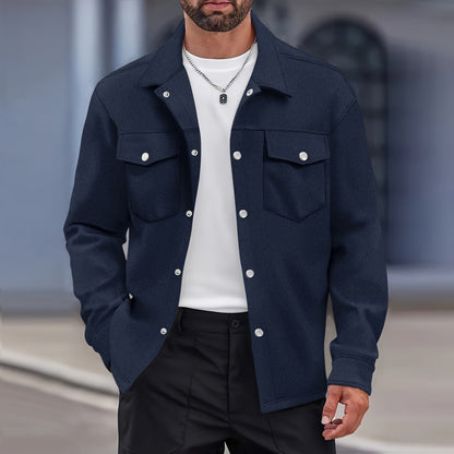 Relaxed Fit Mens Slim Jacket
