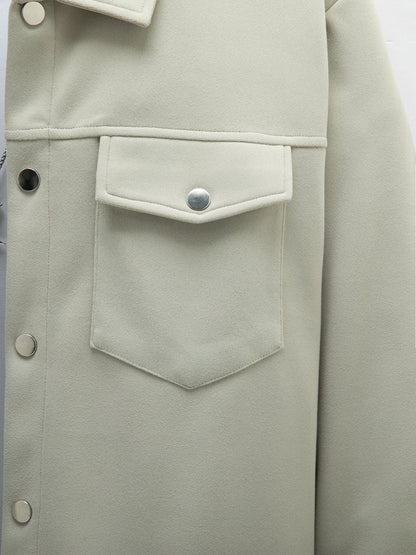 Relaxed Fit Mens Slim Jacket