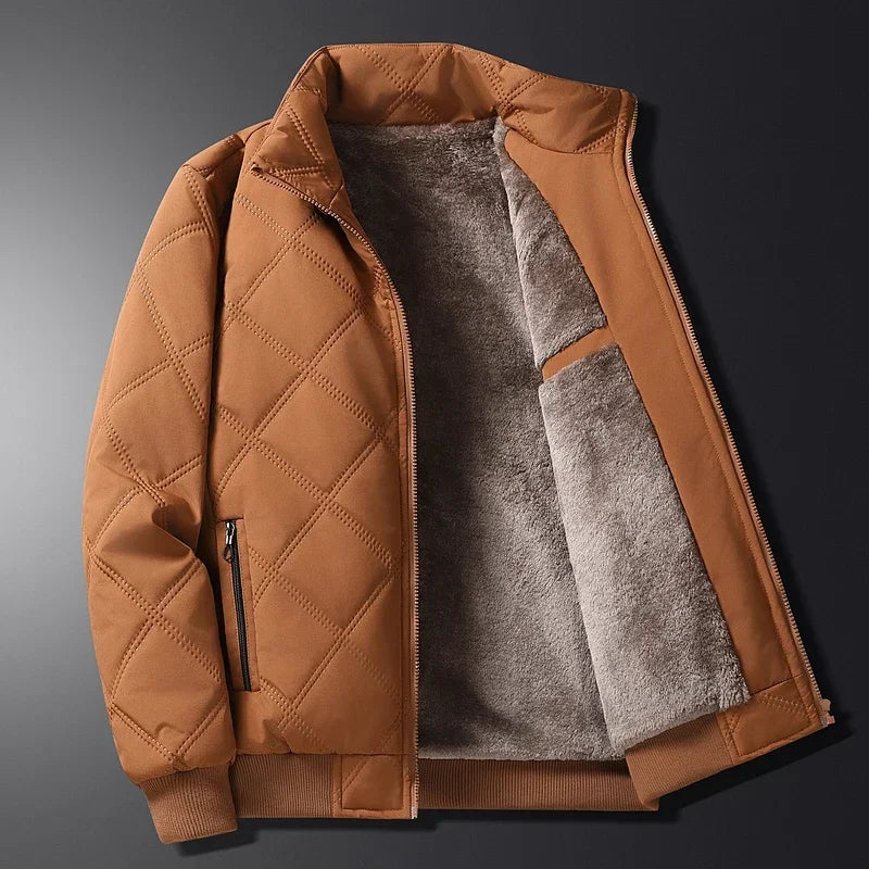 Warm Thermal Mens Fleece Jacket - OutfitLondon