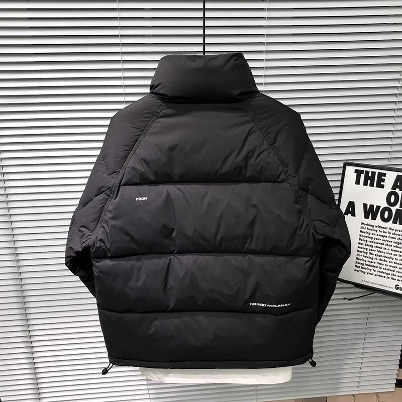 Warm Insulated Padded Down Mens Winter Jacket