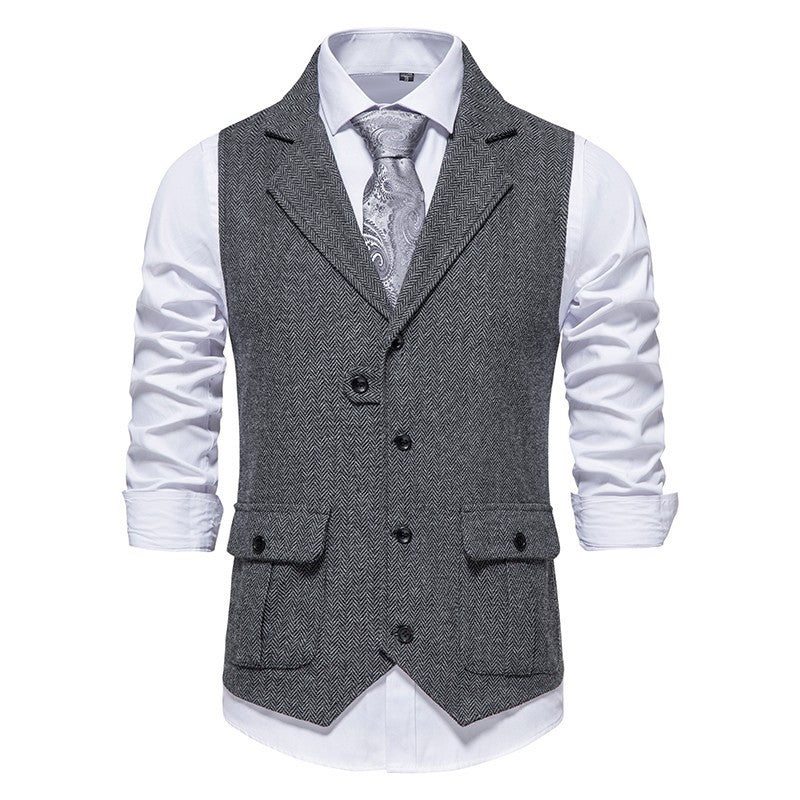 Classic Mens Waistcoat Vest