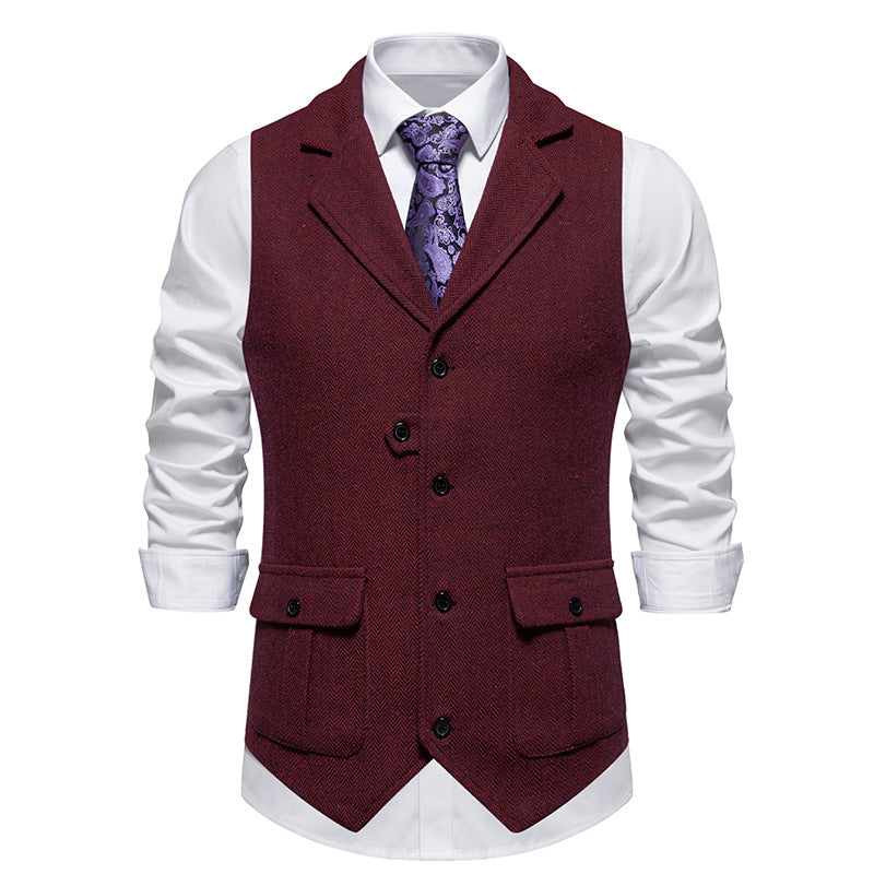 Classic Mens Waistcoat Vest