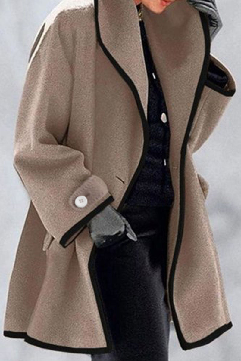 Stylish Women's Cozy Long-Sleeve Winter Jacket - OutfitLondon