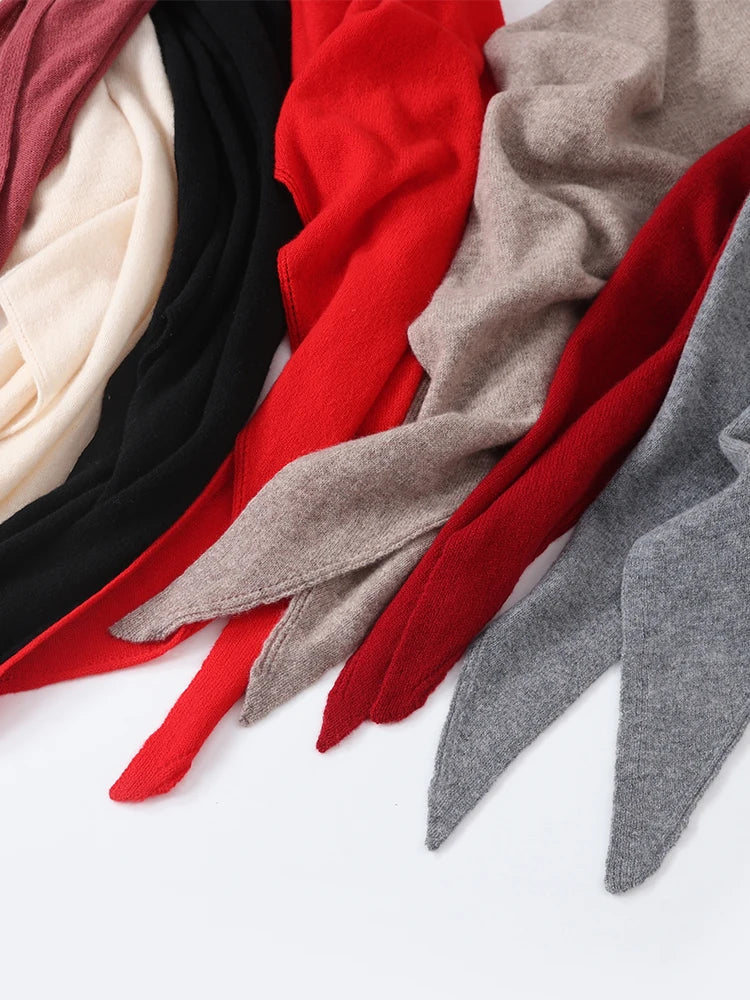 Soft Wool Scarf for Women - Warm Winter Accessory