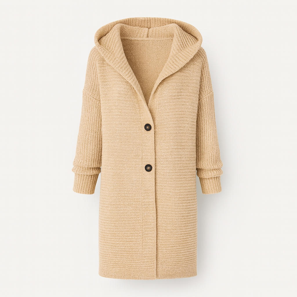 Soft Women's Hooded Cardigan - Premium Cashmere Feel