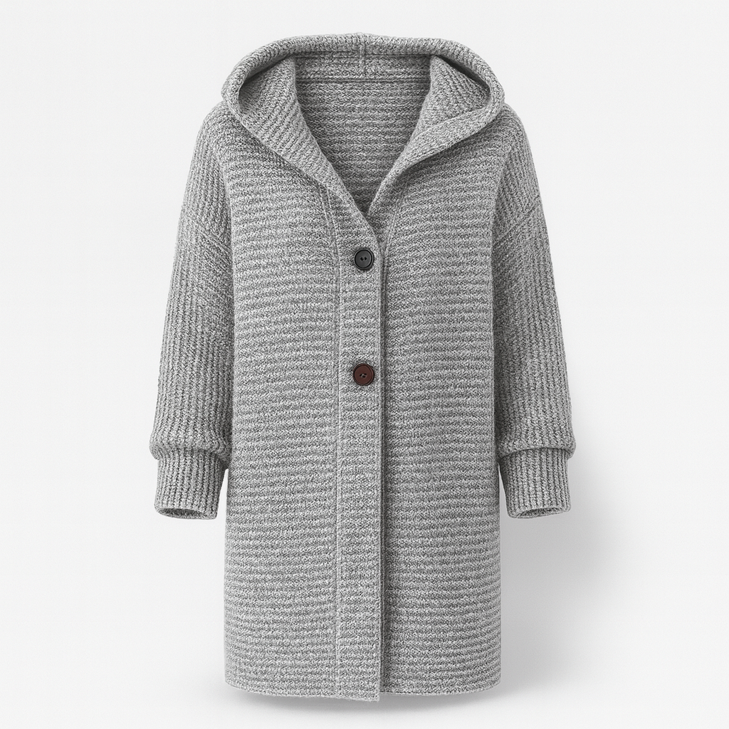 Soft Women's Hooded Cardigan - Premium Cashmere Feel