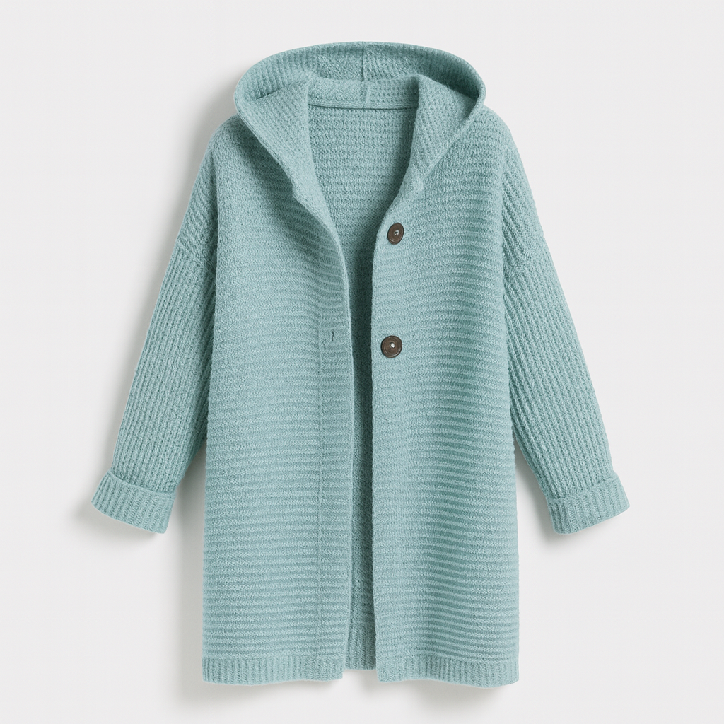 Soft Women's Hooded Cardigan - Premium Cashmere Feel