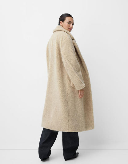 Luxurious Faux Fur Parka Coat for Women