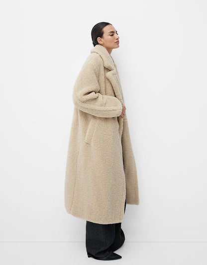 Luxurious Faux Fur Parka Coat for Women