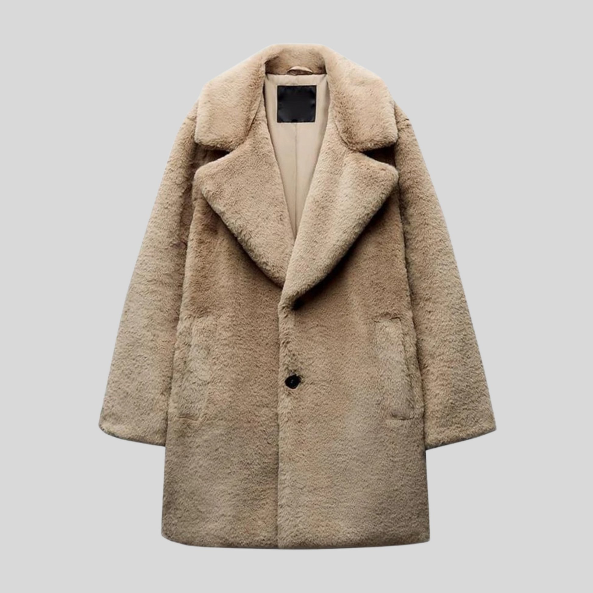 Warm Women's Oversized Parka Coat with Fashionable Style - OutfitLondon