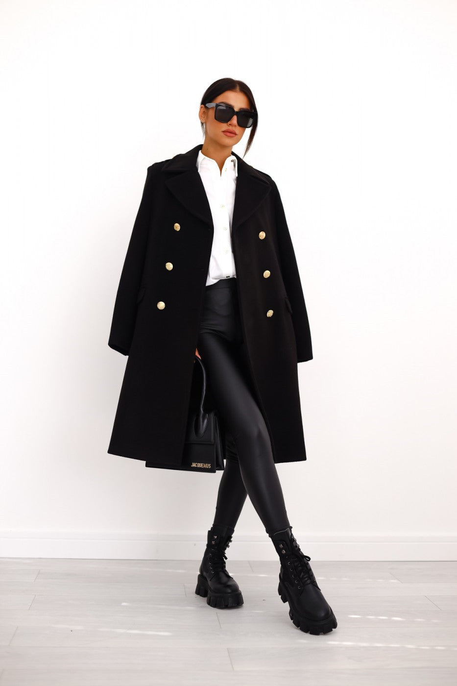 Warm Women's Double-Breasted Winter Coat