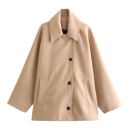 Warm Fleece Lined Winter Parka Coat for Women