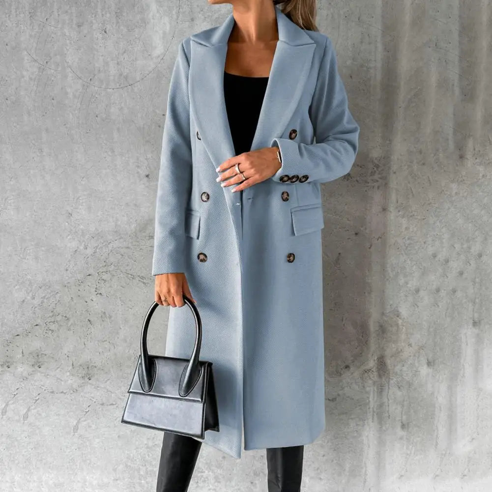 Classic Women's Waterproof Long Trench Coat