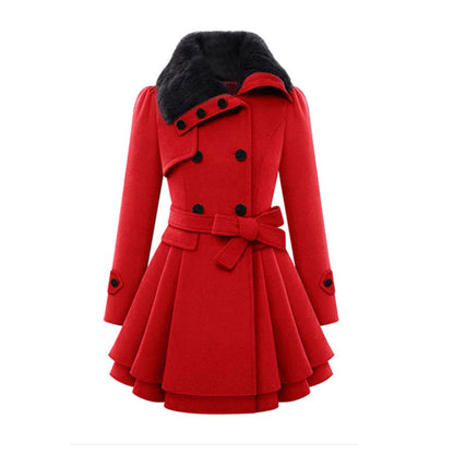Cozy Thick Parka Coat for Ladies