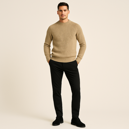 Ely Men's Cashmere Crewneck Sweater